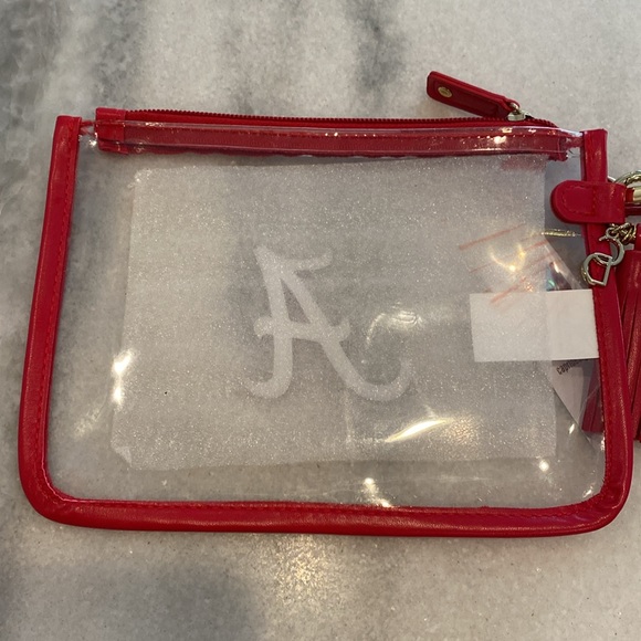 Capri designs University of Alabama clear wristlet bag - Picture 8 of 12